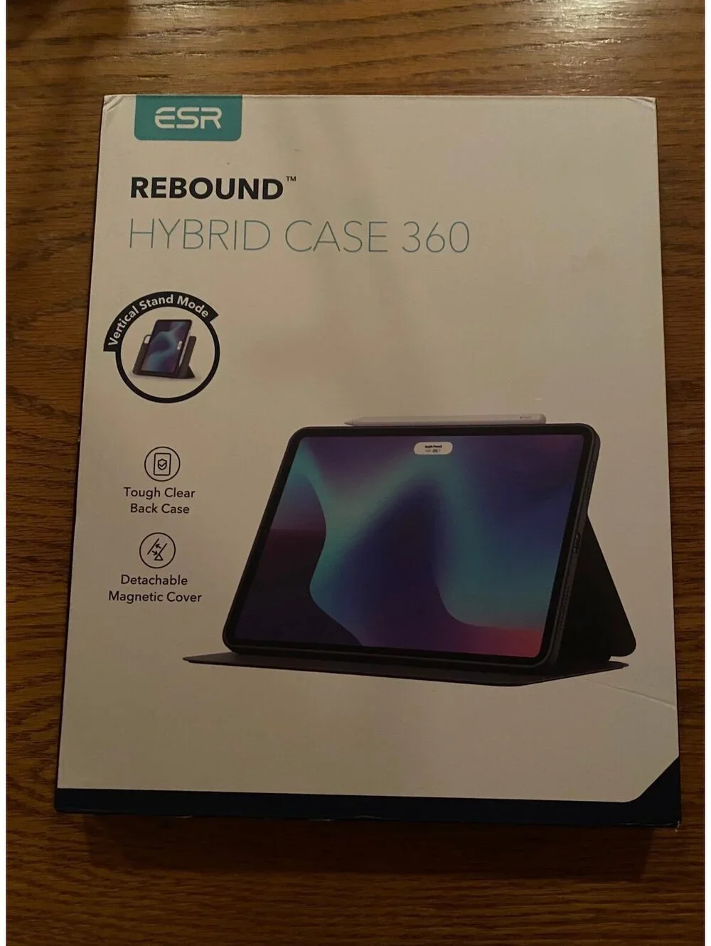 ESR Hybrid Rebound 360 Case for iPad Pro 12.9” Brilliant White